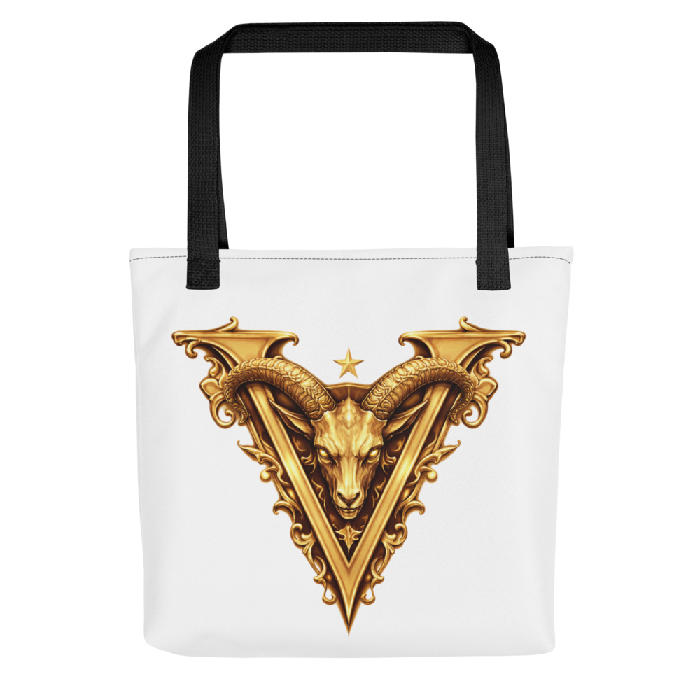 BIG V Print Tote Bag